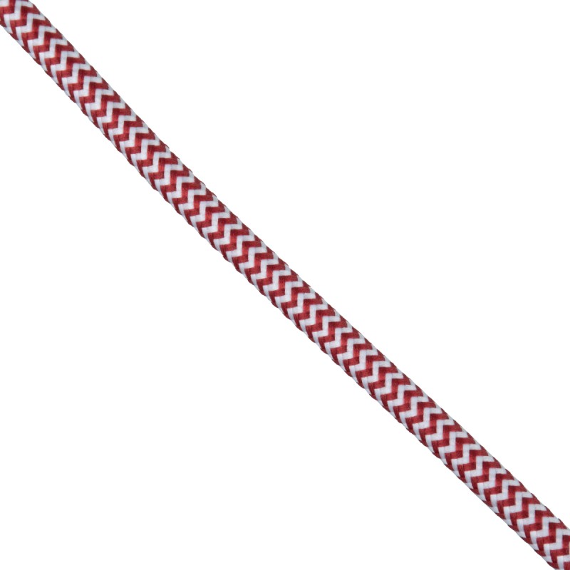 GloboStar® 77614 Στρογγυλό Υφασμάτινο Καλώδιο 1m 2 x 0.75mm² Dublo Άσπρο Κόκκινο GloboStar® 77614 Στρογγυλό Υφασμάτινο Καλώδιο 1m 2 x 0.75mm² Dublo Άσπρο Κόκκινο