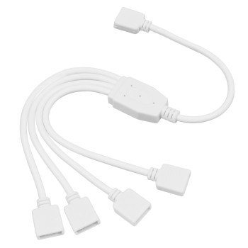 GloboStar® 70695 Connector 1 σε 4 για Ταινία LED 7.2 & 14.4 Watt RGB GloboStar® 70695 Connector 1 σε 4 για Ταινία LED 7.2 & 14.4 Watt RGB