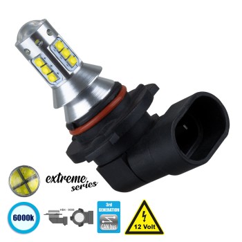 GloboStar® 81443 Λάμπα Αυτοκίνητου HB4 9006 3rd Generation Can-Bus Extreme Series LED 16 CREE XBD 15W 2115lm 360° DC 12V IP20 Ψυχρό Λευκό 6000K GloboStar® 81443 Λάμπα Αυτοκίνητου HB4 9006 3rd Generation Can-Bus Extreme Series LED 16 CREE XBD 15W 2115lm 360° DC 12V IP20 Ψυχρό Λευκό 6000K