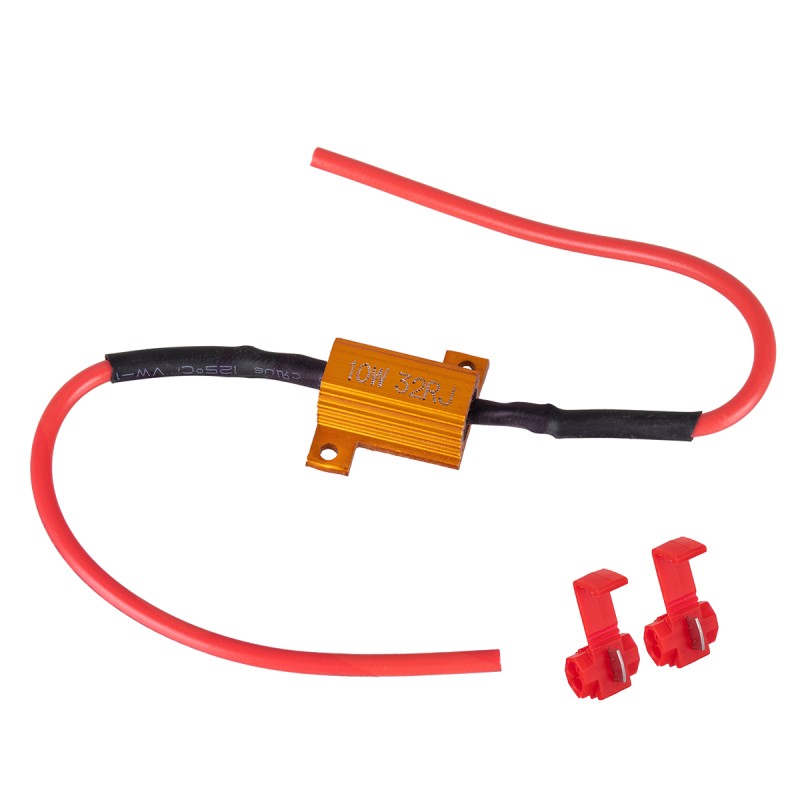 GloboStar® 81646 Βατική Αντίσταση Ακύρωσης Ένδειξης Βλάβης Can-Bus 10W 32 Ohm GloboStar® 81646 Βατική Αντίσταση Ακύρωσης Ένδειξης Βλάβης Can-Bus 10W 32 Ohm