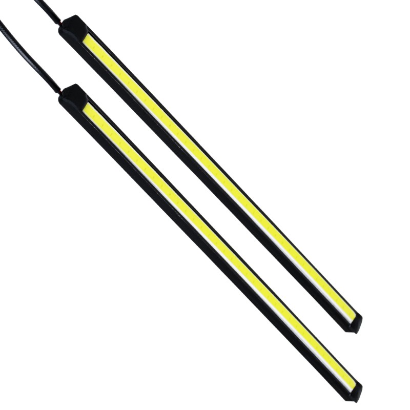 GloboStar® 81721 Σετ 2 Μπάρες Αλουμινίου DRL LED CREE COB 6W 600lm 120° DC 12V Αδιάβροχες IP65 Ψυχρό Λευκό 6000K GloboStar® 81721 Σετ 2 Μπάρες Αλουμινίου DRL LED CREE COB 6W 600lm 120° DC 12V Αδιάβροχες IP65 Ψυχρό Λευκό 6000K