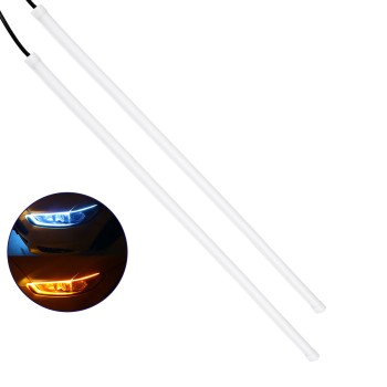 GLOBOSTAR® DRL 81724 Φώτα Ημέρας DRL & Φλας LED 8W/16W 700lm/1400lm 200° DC 12V Αδιάβροχο IP65 Ψυχρό Λευκό 6000K & Πορτοκαλί - Μ45 x Π1.3 x Υ1.3cm - Πακέτο 2 Τεμαχίων - 1 Χρόνο Εγγύηση GLOBOSTAR® DRL 81724 Φώτα Ημέρας DRL & Φλας LED 8W/16W 700lm/1400lm 200° DC 12V Αδιάβροχο IP65 Ψυχρό Λευκό 6000K & Πορτοκαλί - Μ45 x Π1.3 x Υ1.3cm - Πακέτο 2 Τεμαχίων - 1 Χρόνο Εγγύηση