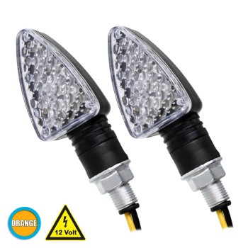 GLOBOSTAR® TURNLIGHT 81751 Φλας Μοτοσυκλέτας LED 2.5W/5W 150lm/300lm 120° DC 12V Αδιάβροχο IP65 Πορτοκαλί - Μ8.3 x Π3 x Υ2.8cm - Πακέτο 2 Τεμαχίων - 1 Χρόνο Εγγύηση GLOBOSTAR® TURNLIGHT 81751 Φλας Μοτοσυκλέτας LED 2.5W/5W 150lm/300lm 120° DC 12V Αδιάβροχο IP65 Πορτοκαλί - Μ8.3 x Π3 x Υ2.8cm - Πακέτο 2 Τεμαχίων - 1 Χρόνο Εγγύηση