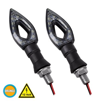 GLOBOSTAR® TURNLIGHT 81752 Φλας Μοτοσυκλέτας LED 2.5W/5W 150lm/300lm 120° DC 12V Αδιάβροχο IP65 Πορτοκαλί - Μ11.1 x Π3 x Υ2.1cm - Πακέτο 2 Τεμαχίων - 1 Χρόνο Εγγύηση GLOBOSTAR® TURNLIGHT 81752 Φλας Μοτοσυκλέτας LED 2.5W/5W 150lm/300lm 120° DC 12V Αδιάβροχο IP65 Πορτοκαλί - Μ11.1 x Π3 x Υ2.1cm - Πακέτο 2 Τεμαχίων - 1 Χρόνο Εγγύηση