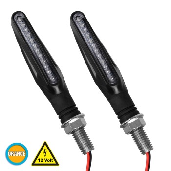 GLOBOSTAR® TURNLIGHT 81753 Φλας Μοτοσυκλέτας LED 2.5W/5W 150lm/300lm 120° DC 12V Αδιάβροχο IP65 Πορτοκαλί - Μ11 x Π2.3 x Υ1.9cm - Πακέτο 2 Τεμαχίων - 1 Χρόνο Εγγύηση GLOBOSTAR® TURNLIGHT 81753 Φλας Μοτοσυκλέτας LED 2.5W/5W 150lm/300lm 120° DC 12V Αδιάβροχο IP65 Πορτοκαλί - Μ11 x Π2.3 x Υ1.9cm - Πακέτο 2 Τεμαχίων - 1 Χρόνο Εγγύηση