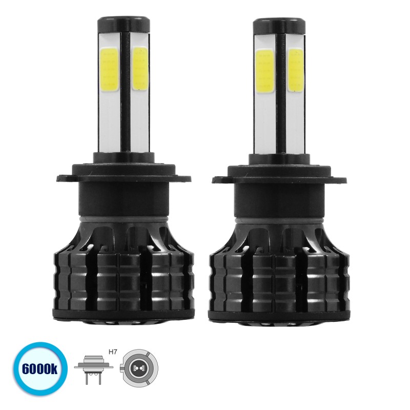 GloboStar® 82043 H7 K9 Line KIT Βασικού Φωτισμού Αυτοκινήτου & Φορτηγού 3rd Generation Can-Bus Series LED CREE CXB COB 100W 14000lm DC 9-32V Αδιάβροχο IP66 Ψυχρό Λευκό 6000K GloboStar® 82043 H7 K9 Line KIT Βασικού Φωτισμού Αυτοκινήτου & Φορτηγού 3rd Generation Can-Bus Series LED CREE CXB COB 100W 14000lm DC 9-32V Αδιάβροχο IP66 Ψυχρό Λευκό 6000K