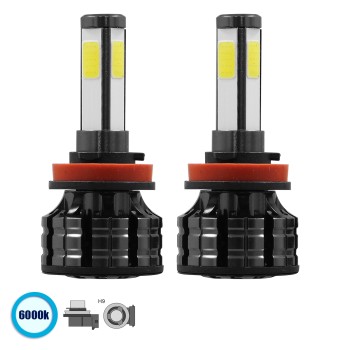 GloboStar® 82045 H9 K9 Line KIT Βασικού Φωτισμού Αυτοκινήτου & Φορτηγού 3rd Generation Can-Bus Series LED CREE CXB COB 100W 14000lm DC 9-32V Αδιάβροχο IP66 Ψυχρό Λευκό 6000K GloboStar® 82045 H9 K9 Line KIT Βασικού Φωτισμού Αυτοκινήτου & Φορτηγού 3rd Generation Can-Bus Series LED CREE CXB COB 100W 14000lm DC 9-32V Αδιάβροχο IP66 Ψυχρό Λευκό 6000K