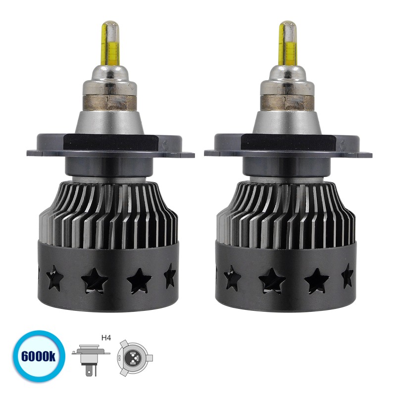 GloboStar® 82062 H4 360° Line Extreme KIT Βασικού Φωτισμού Αυτοκινήτου & Φορτηγού 3rd Generation Can-Bus Extreme Truck Series LED CREE CXB COB 170W 23800lm DC 9-32V Αδιάβροχο IP66 Ψυχρό Λευκό 6000K GloboStar® 82062 H4 360° Line Extreme KIT Βασικού Φωτισμού Αυτοκινήτου & Φορτηγού 3rd Generation Can-Bus Extreme Truck Series LED CREE CXB COB 170W 23800lm DC 9-32V Αδιάβροχο IP66 Ψυχρό Λευκό 6000K