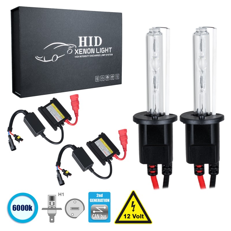GloboStar® 84100 H1 CB Line KIT Βασικού Φωτισμού Αυτοκινήτου & Μοτοσυκλέτας 2nd Generation Can-Bus Series XENON 70W 6400lm DC 9-16V Αδιάβροχο IP65 Ψυχρό Λευκό 6000K GloboStar® 84100 H1 CB Line KIT Βασικού Φωτισμού Αυτοκινήτου & Μοτοσυκλέτας 2nd Generation Can-Bus Series XENON 70W 6400lm DC 9-16V Αδιάβροχο IP65 Ψυχρό Λευκό 6000K