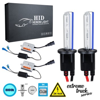 GloboStar® 84133 H1 XCB Line KIT Βασικού Φωτισμού Φορτηγού 3rd Generation Can-Bus Extreme Truck Series XENON 110W 10350lm DC 24V Αδιάβροχο IP65 Ψυχρό Λευκό 8000K GloboStar® 84133 H1 XCB Line KIT Βασικού Φωτισμού Φορτηγού 3rd Generation Can-Bus Extreme Truck Series XENON 110W 10350lm DC 24V Αδιάβροχο IP65 Ψυχρό Λευκό 8000K