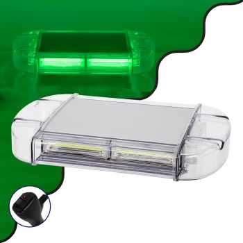 GloboStar® 85175 PRO Series Φάρος Σήμανσης Οχήματος Security - Ασφαλείας για Αυτοκίνητα & Φορτηγά 6 Προγραμμάτων Φωτισμού STROBE LED COB 60W DC 10-30V Αδιάβροχος IP66 Πράσινο GloboStar® 85175 PRO Series Φάρος Σήμανσης Οχήματος Security - Ασφαλείας για Αυτοκίνητα & Φορτηγά 6 Προγραμμάτων Φωτισμού STROBE LED COB 60W DC 10-30V Αδιάβροχος IP66 Πράσινο