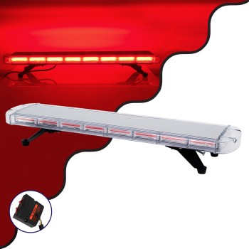 GloboStar® 85186 PRO Series Φάρος Σήμανσης Οχήματος Πυροσβεστικής για Αυτοκίνητα & Φορτηγά 6 Προγραμμάτων Φωτισμού STROBE LED COB 180W DC 10-30V Αδιάβροχος IP66 Κόκκινο GloboStar® 85186 PRO Series Φάρος Σήμανσης Οχήματος Πυροσβεστικής για Αυτοκίνητα & Φορτηγά 6 Προγραμμάτων Φωτισμού STROBE LED COB 180W DC 10-30V Αδιάβροχος IP66 Κόκκινο