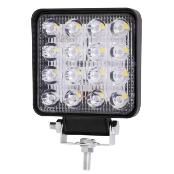 GLOBOSTAR® WORKPRO 85407 Προβολάκι LED 48W 4800lm 45° DC 10-30V Αδιάβροχο IP65 Ψυχρό Λευκό 6000K - CREE XBD Chip - Μ10.8 x Π3.2 x Υ12.8cm - 2 Χρόνια Εγγύηση GLOBOSTAR® WORKPRO 85407 Προβολάκι LED 48W 4800lm 45° DC 10-30V Αδιάβροχο IP65 Ψυχρό Λευκό 6000K - CREE XBD Chip - Μ10.8 x Π3.2 x Υ12.8cm - 2 Χρόνια Εγγύηση