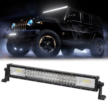 GloboStar® 85482 PRO Series Μπάρα Ίσια - Straight TRI-ROW 7D για Αυτοκίνητα & Φορτηγά LED CREE XBD 270W 27000lm 15° & 60° DC 10-30V Αδιάβροχη IP65 Ψυχρό Λευκό 6000K GloboStar® 85482 PRO Series Μπάρα Ίσια - Straight TRI-ROW 7D για Αυτοκίνητα & Φορτηγά LED CREE XBD 270W 27000lm 15° & 60° DC 10-30V Αδιάβροχη IP65 Ψυχρό Λευκό 6000K