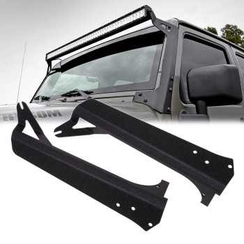 GloboStar® 85559 ΣΕΤ 2 Βάσεις Στήριξης για 1 Μπάρα LED για JEEP WRANGLER TJ Μοντέλο από 1997 έως 2006 GloboStar® 85559 ΣΕΤ 2 Βάσεις Στήριξης για 1 Μπάρα LED για JEEP WRANGLER TJ Μοντέλο από 1997 έως 2006