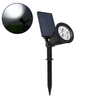 GloboStar® 85710 Μαύρο Προβολάκι Σποτ Κήπου Πλαστικό Καρφωτό LED HIGH POWER 8W 800lm με Ενσωματωμένη Μπαταρία 2200mAh - Φωτοβολταϊκό Πάνελ με Αισθητήρα Ημέρας-Νύχτας Αδιάβροχo IP67 Ψυχρό Λευκό 6000K GloboStar® 85710 Μαύρο Προβολάκι Σποτ Κήπου Πλαστικό Καρφωτό LED HIGH POWER 8W 800lm με Ενσωματωμένη Μπαταρία 2200mAh - Φωτοβολταϊκό Πάνελ με Αισθητήρα Ημέρας-Νύχτας Αδιάβροχo IP67 Ψυχρό Λευκό 6000K