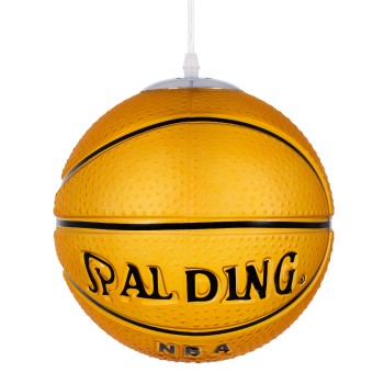 GLOBOSTAR® SPALDING NBA 00649 Παιδικό Κρεμαστό Φωτιστικό Οροφής με Ντουί 1 x E27 AC 220-240V IP20 - Πορτοκαλί & Μαύρο - Μ25 x Π25 x Υ25cm GLOBOSTAR® SPALDING NBA 00649 Παιδικό Κρεμαστό Φωτιστικό Οροφής με Ντουί 1 x E27 AC 220-240V IP20 - Πορτοκαλί & Μαύρο - Μ25 x Π25 x Υ25cm