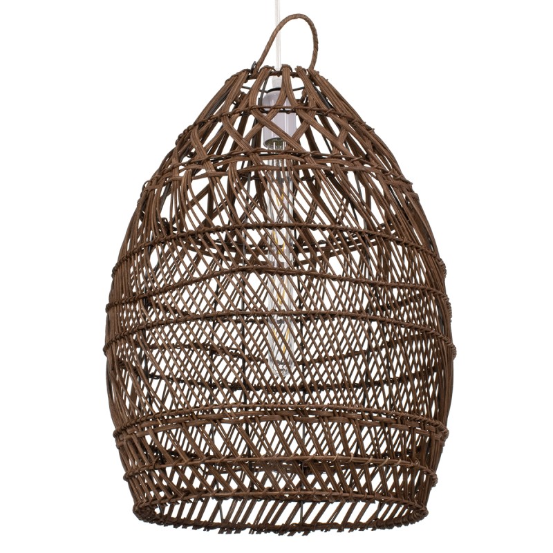 GLOBOSTAR® TAHITI 00711 Boho Κρεμαστό Φωτιστικό Οροφής με Ντουί 1 x E27 AC 220-240V IP20 - Καφέ - Μ38 x Π38 x Υ50cm GLOBOSTAR® TAHITI 00711 Boho Κρεμαστό Φωτιστικό Οροφής με Ντουί 1 x E27 AC 220-240V IP20 - Καφέ - Μ38 x Π38 x Υ50cm