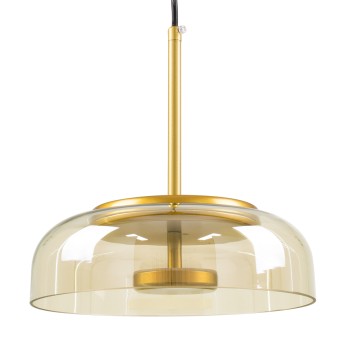 GLOBOSTAR® CHARLOTTE 00744 Μοντέρνο Κρεμαστό Φωτιστικό Οροφής LED 5W 500lm 180° AC 220-240V IP20 Θερμό Λευκό 2700K - Lumileds SMD Chip - Μελί & Χρυσό - Μ23 x Π23 x Υ23cm - 2 Χρόνια Εγγύηση GLOBOSTAR® CHARLOTTE 00744 Μοντέρνο Κρεμαστό Φωτιστικό Οροφής LED 5W 500lm 180° AC 220-240V IP20 Θερμό Λευκό 2700K - Lumileds SMD Chip - Μελί & Χρυσό - Μ23 x Π23 x Υ23cm - 2 Χρόνια Εγγύηση