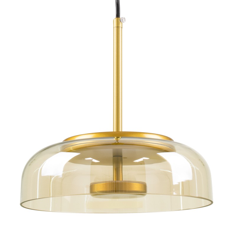 GLOBOSTAR® CHARLOTTE 00744 Μοντέρνο Κρεμαστό Φωτιστικό Οροφής LED 5W 500lm 180° AC 220-240V IP20 Θερμό Λευκό 2700K - Lumileds SMD Chip - Μελί & Χρυσό - Μ23 x Π23 x Υ23cm - 2 Χρόνια Εγγύηση GLOBOSTAR® CHARLOTTE 00744 Μοντέρνο Κρεμαστό Φωτιστικό Οροφής LED 5W 500lm 180° AC 220-240V IP20 Θερμό Λευκό 2700K - Lumileds SMD Chip - Μελί & Χρυσό - Μ23 x Π23 x Υ23cm - 2 Χρόνια Εγγύηση