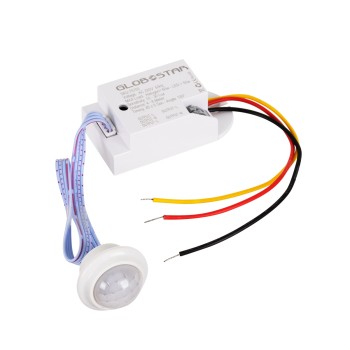GloboStar® 75700 Χωνευτός PIR Ανιχνευτής-Αισθητήρας Κίνησης 360° 6m Motion Sensor AC 230V Max 800W GloboStar® 75700 Χωνευτός PIR Ανιχνευτής-Αισθητήρας Κίνησης 360° 6m Motion Sensor AC 230V Max 800W