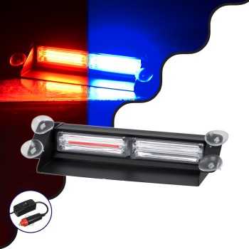 GloboStar® 85117 PRO Series Μπάρα Σήμανσης με Βεντούζες για Παρμπρίζ Οχήματος Αστυνομίας για Αυτοκίνητα & Φορτηγά 13 Προγραμμάτων Φωτισμού LED CREE CXB COB 18W DC 10-30V IP20 Κόκκινο & Μπλε GloboStar® 85117 PRO Series Μπάρα Σήμανσης με Βεντούζες για Παρμπρίζ Οχήματος Αστυνομίας για Αυτοκίνητα & Φορτηγά 13 Προγραμμάτων Φωτισμού LED CREE CXB COB 18W DC 10-30V IP20 Κόκκινο & Μπλε