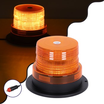 GloboStar® 85153 PRO Series Φάρος Σήμανσης Οχήματος Οδικής Βοήθείας για Αυτοκίνητα & Φορτηγά STROBE LED 10W DC 12-24V Αδιάβροχος IP65 Πορτοκαλί GloboStar® 85153 PRO Series Φάρος Σήμανσης Οχήματος Οδικής Βοήθείας για Αυτοκίνητα & Φορτηγά STROBE LED 10W DC 12-24V Αδιάβροχος IP65 Πορτοκαλί
