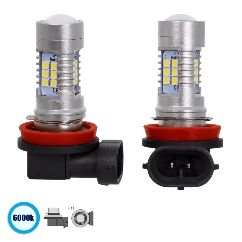 GloboStar® 85603 H11 JHY Line KIT Βασικού Φωτισμού Αυτοκινήτου & Μοτοσυκλέτας 2nd Generation Can-Bus Series LED SMD 3030 80W 8000lm DC 12V Αδιάβροχο IP65 Ψυχρό Λευκό 6000K GloboStar® 85603 H11 JHY Line KIT Βασικού Φωτισμού Αυτοκινήτου & Μοτοσυκλέτας 2nd Generation Can-Bus Series LED SMD 3030 80W 8000lm DC 12V Αδιάβροχο IP65 Ψυχρό Λευκό 6000K
