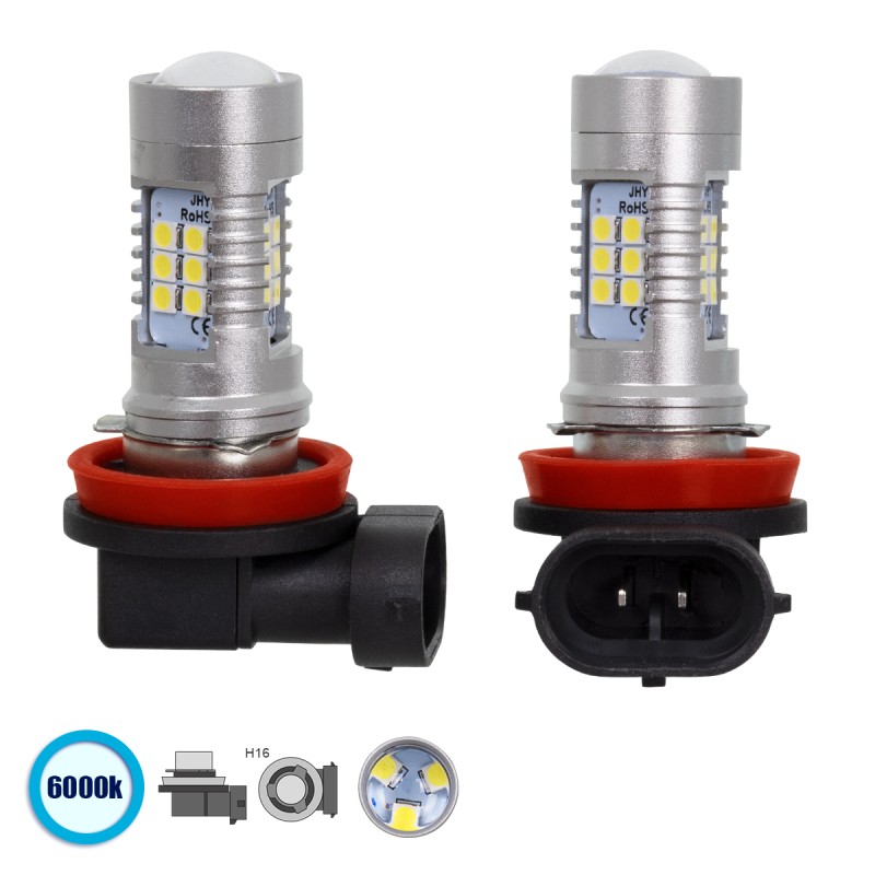 GloboStar® 85604 H16 JHY Line KIT Βασικού Φωτισμού Αυτοκινήτου & Μοτοσυκλέτας 2nd Generation Can-Bus Series LED SMD 3030 80W 8000lm DC 12V Αδιάβροχο IP65 Ψυχρό Λευκό 6000K GloboStar® 85604 H16 JHY Line KIT Βασικού Φωτισμού Αυτοκινήτου & Μοτοσυκλέτας 2nd Generation Can-Bus Series LED SMD 3030 80W 8000lm DC 12V Αδιάβροχο IP65 Ψυχρό Λευκό 6000K