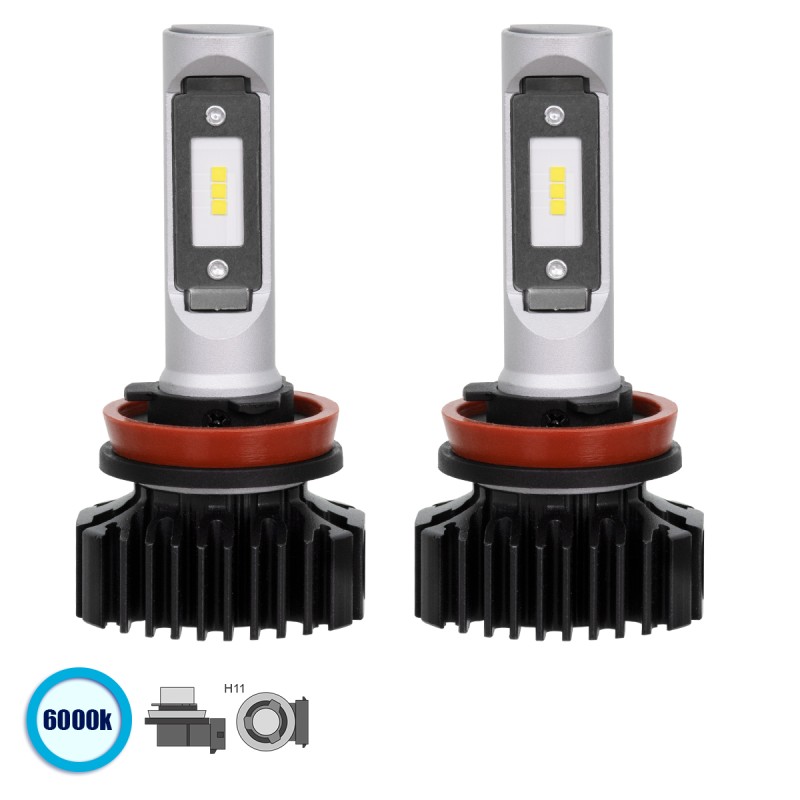 GloboStar® 85640 H11 X1 Line KIT Βασικού Φωτισμού Αυτοκινήτου & Φορτηγού 3nd Generation Can-Bus Series LED CREE CXB 100W 14000lm DC 9-32V Αδιάβροχο IP66 Ψυχρό Λευκό 6000K GloboStar® 85640 H11 X1 Line KIT Βασικού Φωτισμού Αυτοκινήτου & Φορτηγού 3nd Generation Can-Bus Series LED CREE CXB 100W 14000lm DC 9-32V Αδιάβροχο IP66 Ψυχρό Λευκό 6000K