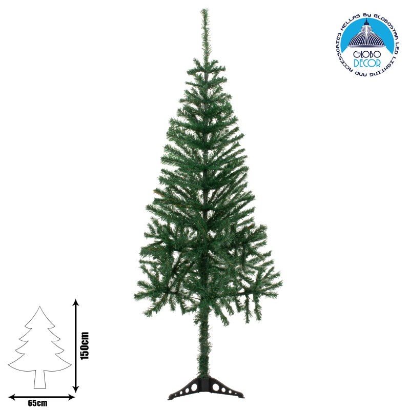 GloboStar® Crazy Christmas Χριστουγεννιάτικο Δέντρο SantaClaus Φ65 x Υ150εκ Πράσινο με Πλαστική Βάση GloboStar® Crazy Christmas Χριστουγεννιάτικο Δέντρο SantaClaus Φ65 x Υ150εκ Πράσινο με Πλαστική Βάση