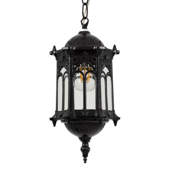 GLOBOSTAR® DARCY 00655 Vintage Κρεμαστό Φωτιστικό Οροφής με Ντουί 1 x E27 AC 220-240V IP20 - Μαύρο - Μ15.5 x Π15.5 x Υ32.5cm GLOBOSTAR® DARCY 00655 Vintage Κρεμαστό Φωτιστικό Οροφής με Ντουί 1 x E27 AC 220-240V IP20 - Μαύρο - Μ15.5 x Π15.5 x Υ32.5cm
