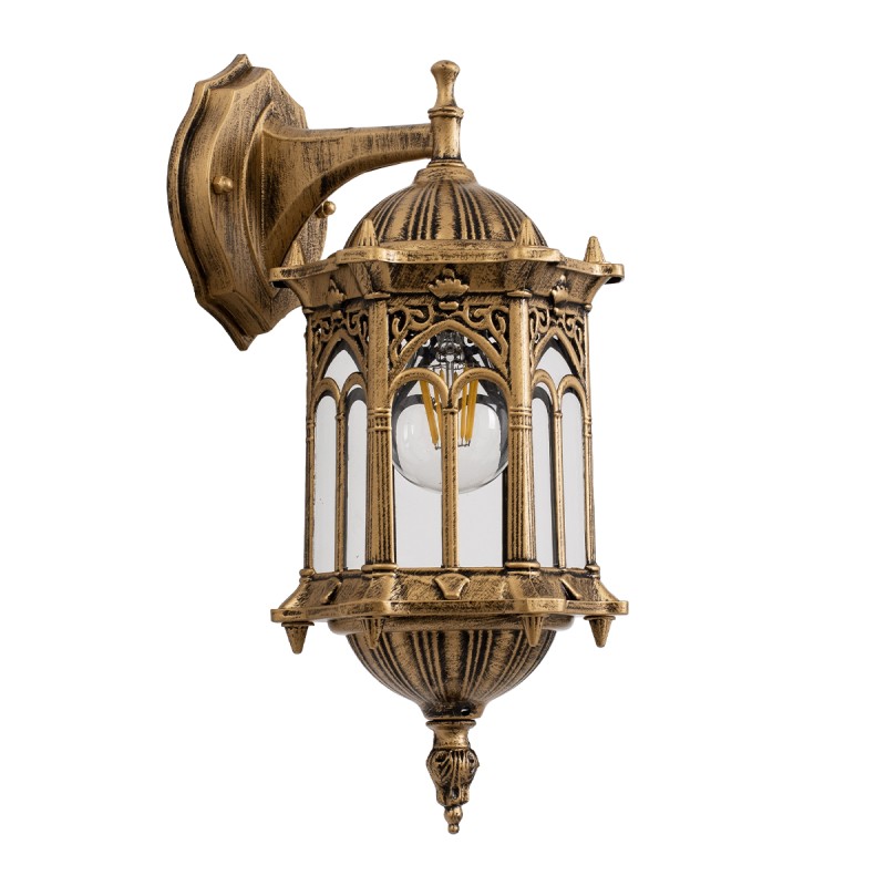 GLOBOSTAR® DARCY 00658 Vintage Φωτιστικό Τοίχου - Απλίκα με Ντουί 1 x E27 AC 220-240V IP20 - Μπρούτζινο Εφέ Σκουριάς - Μ15.5 x Π15.5 x Υ34.5cm GLOBOSTAR® DARCY 00658 Vintage Φωτιστικό Τοίχου - Απλίκα με Ντουί 1 x E27 AC 220-240V IP20 - Μπρούτζινο Εφέ Σκουριάς - Μ15.5 x Π15.5 x Υ34.5cm