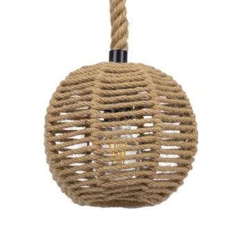 GLOBOSTAR® MANDALA 00730 Boho Κρεμαστό Φωτιστικό Οροφής με Ντουί 1 x E27 AC 220-240V IP20 - Μπεζ - Μ20 x Π20 x Υ20cm GLOBOSTAR® MANDALA 00730 Boho Κρεμαστό Φωτιστικό Οροφής με Ντουί 1 x E27 AC 220-240V IP20 - Μπεζ - Μ20 x Π20 x Υ20cm