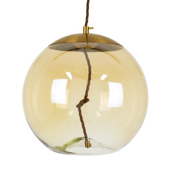 GLOBOSTAR® AXTON 00748 Μοντέρνο Κρεμαστό Φωτιστικό Οροφής LED 5W 500lm 180° AC 220-240V IP20 Θερμό Λευκό 2700K - Sanan SMD Chip - Χρυσό & Μελί - Μ30 x Π30 x Υ30cm - 2 Xρόνια Εγγύηση GLOBOSTAR® AXTON 00748 Μοντέρνο Κρεμαστό Φωτιστικό Οροφής LED 5W 500lm 180° AC 220-240V IP20 Θερμό Λευκό 2700K - Sanan SMD Chip - Χρυσό & Μελί - Μ30 x Π30 x Υ30cm - 2 Xρόνια Εγγύηση