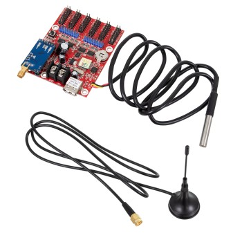 GloboStar® 90389 Ασύρματος Controller WiFi TF-M6UW-6 με Είσοδο USB και Αισθητήρα Θερμοκρασίας με 6 Εξόδους HUB για Μονόχρωμη Κυλιόμενη Πινακίδα LED GloboStar® 90389 Ασύρματος Controller WiFi TF-M6UW-6 με Είσοδο USB και Αισθητήρα Θερμοκρασίας με 6 Εξόδους HUB για Μονόχρωμη Κυλιόμενη Πινακίδα LED