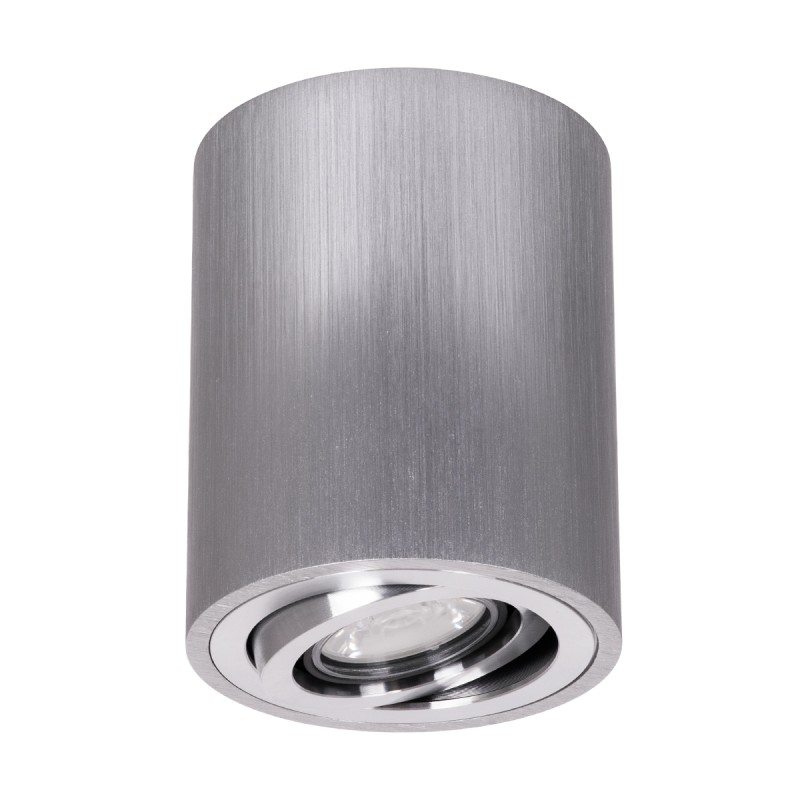 GLOBOSTAR® AKIRA 60619 Κινούμενο Φωτιστικό Downlight Σποτ με Ντουί 1 x GU10 AC 220-240V IP44 - Ασημί - Μ8 x Π8 x Υ10cm GLOBOSTAR® AKIRA 60619 Κινούμενο Φωτιστικό Downlight Σποτ με Ντουί 1 x GU10 AC 220-240V IP44 - Ασημί - Μ8 x Π8 x Υ10cm