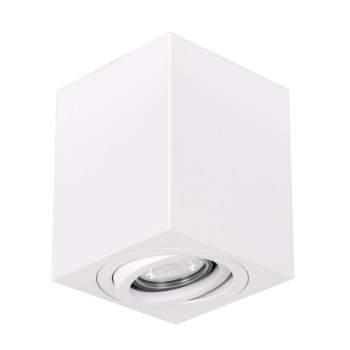 kelvo® AKIRA 60622 Κινούμενο Φωτιστικό Downlight Σποτ για Λάμπα MR16 με Ντουί 1 x GU10 AC 220-240V IP20 - Λευκό Ματ - Μ8 x Π8 x Υ10cm kelvo® AKIRA 60622 Κινούμενο Φωτιστικό Downlight Σποτ για Λάμπα MR16 με Ντουί 1 x GU10 AC 220-240V IP20 - Λευκό Ματ - Μ8 x Π8 x Υ10cm