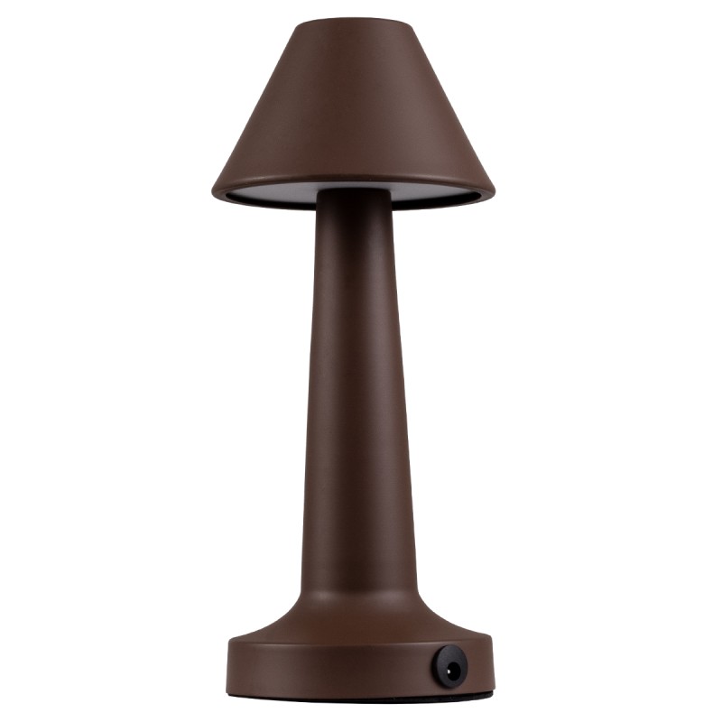 GloboStar® MOLLY 76519 Επαναφορτιζόμενο Επιτραπέζιο Φωτιστικό Πορτατίφ LED 1.5W 105lm 120° DC 5V IP44 Θερμό Λευκό 2700K Dimmable Καφέ Αλουμίνιο - Μ10 x Π10 x Υ23cm - 2 Xρόνια Εγγύηση GloboStar® MOLLY 76519 Επαναφορτιζόμενο Επιτραπέζιο Φωτιστικό Πορτατίφ LED 1.5W 105lm 120° DC 5V IP44 Θερμό Λευκό 2700K Dimmable Καφέ Αλουμίνιο - Μ10 x Π10 x Υ23cm - 2 Xρόνια Εγγύηση