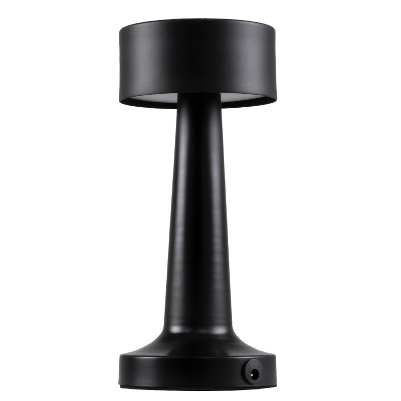 GloboStar® BELLA 76503 Επαναφορτιζόμενο Επιτραπέζιο Φωτιστικό Πορτατίφ LED 1.5W 105lm 120° DC 5V IP44 Θερμό Λευκό 2700K Dimmable Μαύρο Αλουμίνιο - Μ9 x Π9 x Υ21cm - 2 Xρόνια Εγγύηση GloboStar® BELLA 76503 Επαναφορτιζόμενο Επιτραπέζιο Φωτιστικό Πορτατίφ LED 1.5W 105lm 120° DC 5V IP44 Θερμό Λευκό 2700K Dimmable Μαύρο Αλουμίνιο - Μ9 x Π9 x Υ21cm - 2 Xρόνια Εγγύηση