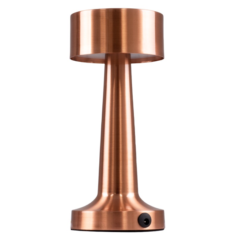 GloboStar® BELLA 76505 Επαναφορτιζόμενο Επιτραπέζιο Φωτιστικό Πορτατίφ LED 1.5W 105lm 120° DC 5V IP44 Θερμό Λευκό 2700K Dimmable Χάλκινο Αλουμίνιο - Μ9 x Π9 x Υ21cm - 2 Xρόνια Εγγύηση GloboStar® BELLA 76505 Επαναφορτιζόμενο Επιτραπέζιο Φωτιστικό Πορτατίφ LED 1.5W 105lm 120° DC 5V IP44 Θερμό Λευκό 2700K Dimmable Χάλκινο Αλουμίνιο - Μ9 x Π9 x Υ21cm - 2 Xρόνια Εγγύηση