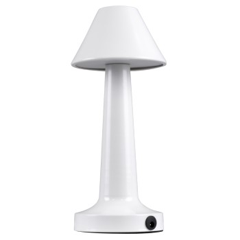 GloboStar® MOLLY 76514 Επαναφορτιζόμενο Επιτραπέζιο Φωτιστικό Πορτατίφ LED 1.5W 105lm 120° DC 5V IP44 Θερμό Λευκό 2700K Dimmable Λευκό Αλουμίνιο - Μ10 x Π10 x Υ23cm - 2 Xρόνια Εγγύηση GloboStar® MOLLY 76514 Επαναφορτιζόμενο Επιτραπέζιο Φωτιστικό Πορτατίφ LED 1.5W 105lm 120° DC 5V IP44 Θερμό Λευκό 2700K Dimmable Λευκό Αλουμίνιο - Μ10 x Π10 x Υ23cm - 2 Xρόνια Εγγύηση