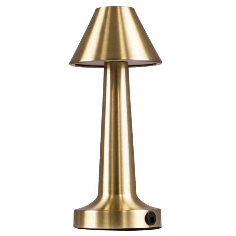 GloboStar® MOLLY 76518 Επαναφορτιζόμενο Επιτραπέζιο Φωτιστικό Πορτατίφ LED 1.5W 105lm 120° DC 5V IP44 Θερμό Λευκό 2700K Dimmable Χρυσό Αλουμίνιο - Μ10 x Π10 x Υ23cm - 2 Xρόνια Εγγύηση GloboStar® MOLLY 76518 Επαναφορτιζόμενο Επιτραπέζιο Φωτιστικό Πορτατίφ LED 1.5W 105lm 120° DC 5V IP44 Θερμό Λευκό 2700K Dimmable Χρυσό Αλουμίνιο - Μ10 x Π10 x Υ23cm - 2 Xρόνια Εγγύηση