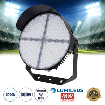 GloboStar® CYCLOP 90106 LED Προβολέας Γηπέδου 300W 48000LM 60° AC 100-277V IP65 - Ψυχρό Λευκό 5000K - MeanWell Driver & LumiLEDs Chip - 5 Years Warranty GloboStar® CYCLOP 90106 LED Προβολέας Γηπέδου 300W 48000LM 60° AC 100-277V IP65 - Ψυχρό Λευκό 5000K - MeanWell Driver & LumiLEDs Chip - 5 Years Warranty
