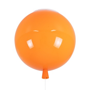 GLOBOSTAR® BALLOON 00650 Παιδικό Φωτιστικό Οροφής με Ντουί 1 x E27 AC 220-240V IP20 - Πορτοκαλί - Μ30 x Π30 x Υ33cm GLOBOSTAR® BALLOON 00650 Παιδικό Φωτιστικό Οροφής με Ντουί 1 x E27 AC 220-240V IP20 - Πορτοκαλί - Μ30 x Π30 x Υ33cm