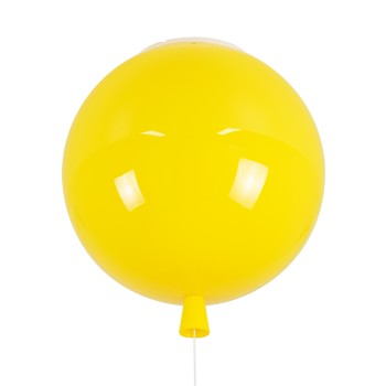 GLOBOSTAR® BALLOON 00651 Παιδικό Φωτιστικό Οροφής με Ντουί 1 x E27 AC 220-240V IP20 - Κίτρινο - Μ30 x Π30 x Υ33cm GLOBOSTAR® BALLOON 00651 Παιδικό Φωτιστικό Οροφής με Ντουί 1 x E27 AC 220-240V IP20 - Κίτρινο - Μ30 x Π30 x Υ33cm