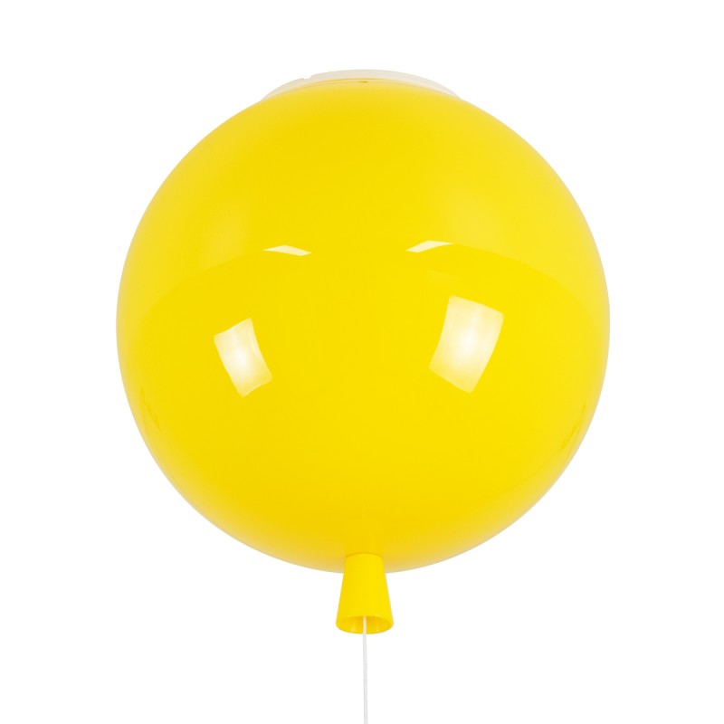 GLOBOSTAR® BALLOON 00651 Παιδικό Φωτιστικό Οροφής με Ντουί 1 x E27 AC 220-240V IP20 - Κίτρινο - Μ30 x Π30 x Υ33cm GLOBOSTAR® BALLOON 00651 Παιδικό Φωτιστικό Οροφής με Ντουί 1 x E27 AC 220-240V IP20 - Κίτρινο - Μ30 x Π30 x Υ33cm