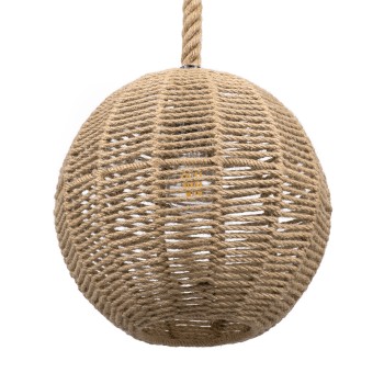 GLOBOSTAR® MANDALA 00731 Boho Κρεμαστό Φωτιστικό Οροφής με Ντουί 1 x E27 AC 220-240V IP20 - Μπεζ - Μ30 x Π30 x Y30cm GLOBOSTAR® MANDALA 00731 Boho Κρεμαστό Φωτιστικό Οροφής με Ντουί 1 x E27 AC 220-240V IP20 - Μπεζ - Μ30 x Π30 x Y30cm