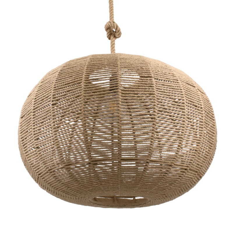 GLOBOSTAR® MANDALA 00732 Boho Κρεμαστό Φωτιστικό Οροφής με Ντουί 1 x E27 AC 220-240V IP20 - Μπεζ - Μ80 x Π80 x Υ60cm GLOBOSTAR® MANDALA 00732 Boho Κρεμαστό Φωτιστικό Οροφής με Ντουί 1 x E27 AC 220-240V IP20 - Μπεζ - Μ80 x Π80 x Υ60cm