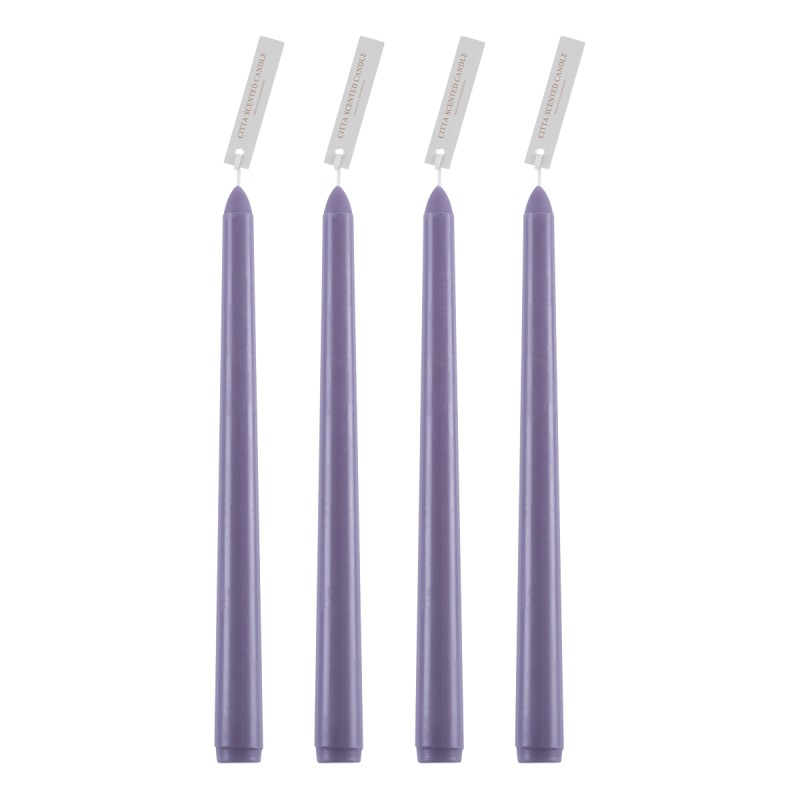 GloboStar® LAVENDER-FIELD 35203 ΣΕΤ 4 Αρωματικά Κεριά Κηροπηγίου Παραφίνης με Άρωμα Λεμόνι - Λεβάντα Μωβ Μ2 x Π2 x Υ25cm GloboStar® LAVENDER-FIELD 35203 ΣΕΤ 4 Αρωματικά Κεριά Κηροπηγίου Παραφίνης με Άρωμα Λεμόνι - Λεβάντα Μωβ Μ2 x Π2 x Υ25cm